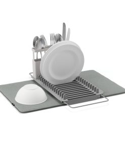 UDry Over the Sink Dish Rack with Mat
