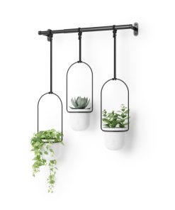 Triflora Hanging Planters, Set of 3